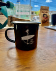 PEACE Metal Coffee Mug
