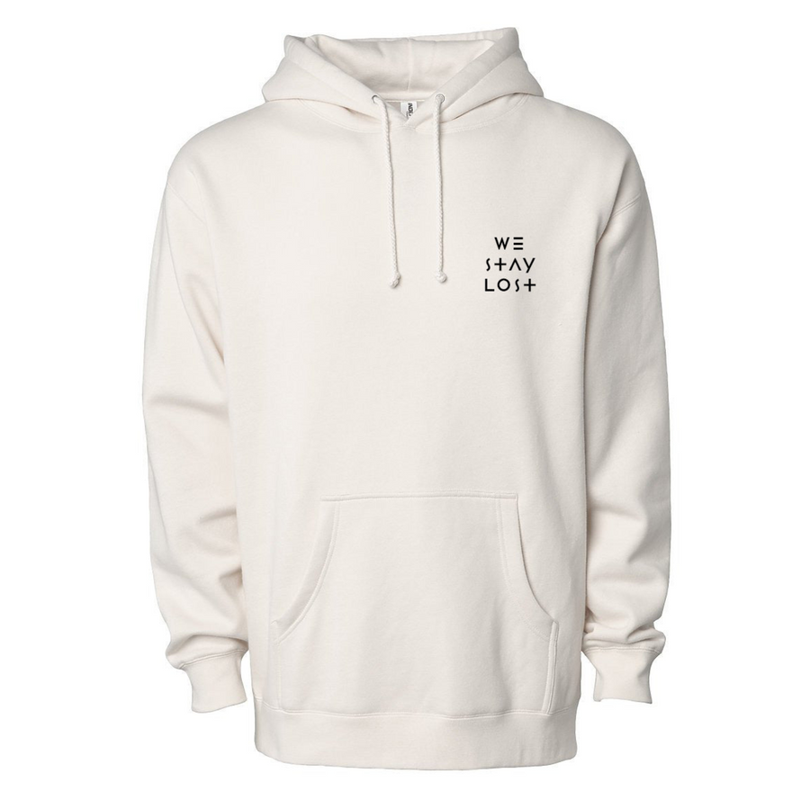 Classic Design Bone White Hoodie